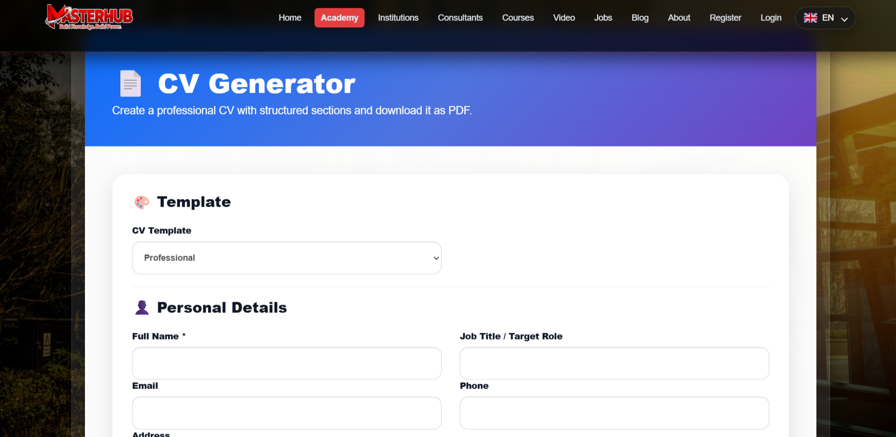 MasterHub Introduces New Digital Tools for Students and Professionals